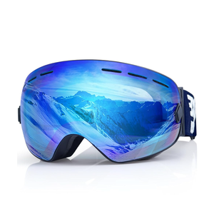 EXP VISION Snowboard Ski Goggles Men Women Youth, Anti Fog OTG Winter Snow Goggles Spherical Detachable Lens