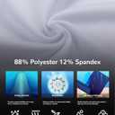 Moozava Youth Sleeveless Compression Shirt Boys Athletic Tank Tops Kids Basketball Football Undershirt (White, XL)