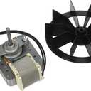 AIR KING AMERICA AS70KIT 70 CFM Advantage Bath Fan Motor/Blade Kit, Stainless Steel