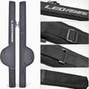 LEOFISHING Portable Fishing Rod Case Folding Fishing Pole Bag Fishing Pole Tackle Protective Cover Case Fishing Spinning Rod Bag Special Design for Fishing Poles with Reels 3 Size (Big)