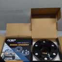 KSP 6X5.5 Wheel Spacers for Ram 1500, Jeep Grand Wagoneer, 1.5"(38mm) Real Forged Hub Centric Tire Spacer with 77.8mm Hub Bore M14x1.5 Studs/Bolts fit for 6X139.7mm,Package of 4pcs Black