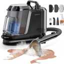 Uwant Portable Carpet Cleaner with Steam& Hot Water 18Kpa Upholstery Cleaner Machine for Pets with Cleaning Tools& Solution Carpet Steam Cleaner Set of 1 for Cars,Couch,Furniture