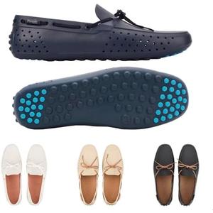 People Footwear Boat Shoes, Water Shoes for Men and Women, Just Slip On for Comfort and Style, These Stylish Rubber Loafers are Lightweight, Waterproof & Anti-Slippery - Perfect for Outdoors, Size 12, Mariner Blue/Mariner Blue