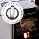 1pc Burner Control Knob Gas Stove Knob WPW10180180 Compatible with Whirlpool Compatible with Maytag