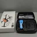 Drones with Camera for Adults 4K - GPS Drone with Auto Return, Brushless Motor, Foldable Mini RC Quadcopter for Kids Beginners with FPV Live Video, Follow Me, 2 Batteries Long Flight Time Under 249g