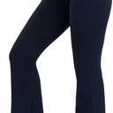 Nirlon Straight Leg Yoga Pants - Yoga Pants for Women Soft & Breathable Womens Leggings for Gym & Yoga Regular, M