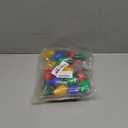 Blowata Christmas Light Necklace, 3PCS Christmas Necklace with 3 Flash Modes, Colorful Xmas Light up Decorations for Christmas Necklaces Party Favors Festival Party Supplies Ugly Sweater Decor