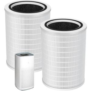 12010 HEPA Replacement Filter Compatible with Clorox 11010 & 11011 Air Purifier, Large Rooms up to 1,500 Sq Ft, 3-in-1 HEPA Filter, 2 PACK (Not for Clorox 11030&11031 Air Purifier)