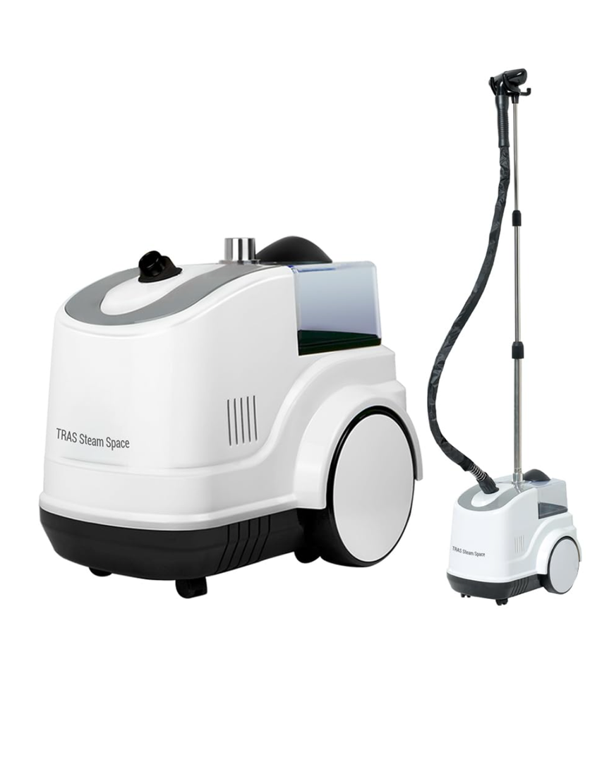 Professional Steamer Iron for Clothes - Clothes Steamer, Garment Steamer for Clothes, Fabric Steamer for Clothes, Clothing Steamer3L large water tank1600 watts (White)