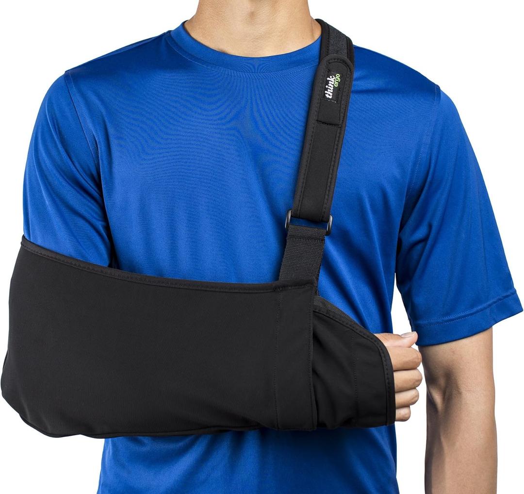 Arm Sling Sport XL: Comfortable Medical Sling with Extendable Pouch. Arm, Shoulder & Rotator Cuff Support