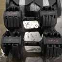 CAP Barbell ADJUSTABELL Adjustable 55 lb Hex Dumbbell Weights - Singles & Pairs | Multiple Handle Options