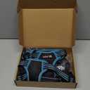 No Pull Dog Harness Adjustable Reflective Oxford Easy Control Medium Large Dog Harness with A Free Heavy Duty 5ft Dog Leash