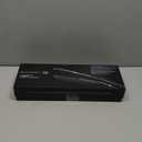 Bio Ionic 10X Styling Iron, Hair Straightener with 1" Sonic Vibrating Plates, Flat Iron with Ion Generating Mineral Complex, Versatile Syler for Wavy & Straight Hairstyles, 2025 Newer Version (Black)