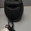 BLACK+DECKER Portable Space Heater, Room Space Heater with Carry Handle for Easy Transport