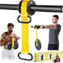 Forearm Strengthener and Wrist Roller, 43.3 in Or 51.2 in Ultra-Strong Nylon Webbing Wrist & Forearm Blaster with Quick Locking Mechanism, Durable Anti-Slip Grip Handles for Forearm Strength Training