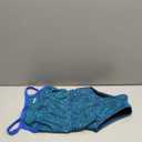 TYR blue green One piece swim suit size 24