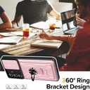 for Samsung Galaxy S25 Plus Case Wallet, Built-in Card Holder for Samsung S25 Plus Case with Stand, Heavy Duty Shockproof Full Body Kickstand Cover, for Samsung 5G S25 Plus Case with Screen Protector (Pink)