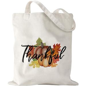 Aesthetic Seasonal Tote Bags for Women Mother's Day Spring Fall Halloween Thanksgiving