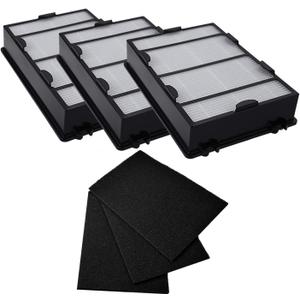 3PCS HAPF600 Air Filter and Pre Filter Replacement for Holmes Air Purifier HAP615 HAP625 HAP650 HAP725 HAP750 HAP1625 HAP1650 HAP1750, for GE 106633 106643 106653 106569 106853