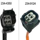 2PCS for 2006-2015 Honda Civic 1.8L L4 Upstream+Downstream Oxygen O2 Sensor 234-9124 234-4350