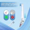 Replacement Toothbrush Heads Compatible with Oral-B iO 3/4/5/6/7/8/9/10 Series Ultimate Clean Electric Toothbrush,for Oral-B iO Electric Toothbrush,12 Pack (White, Medium)