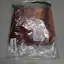 Womens Puff Long Sleeve Velvet Tops Fall Winter Trendy Dressy Cute Elegant Ruched Holiday Tunic Shirts  L, Rusty Brown