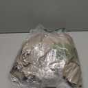 Nasitos 1 Pack Taupe Tablecloth 6 Foot - Open Back Fitted Tablecloth Rectangle Table, Washable Fabric Trade Show Table Cover for Craft Show, Display, Parties, Wedding, Events