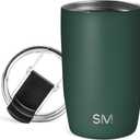Simple Modern Voyager Tumbler with Flip Lid | Travel Coffee Mug | Insulated Stainless Steel Cold Brew Iced or Hot Coffee Cup | Gifts for Women Men Her Him | 12oz, Forest