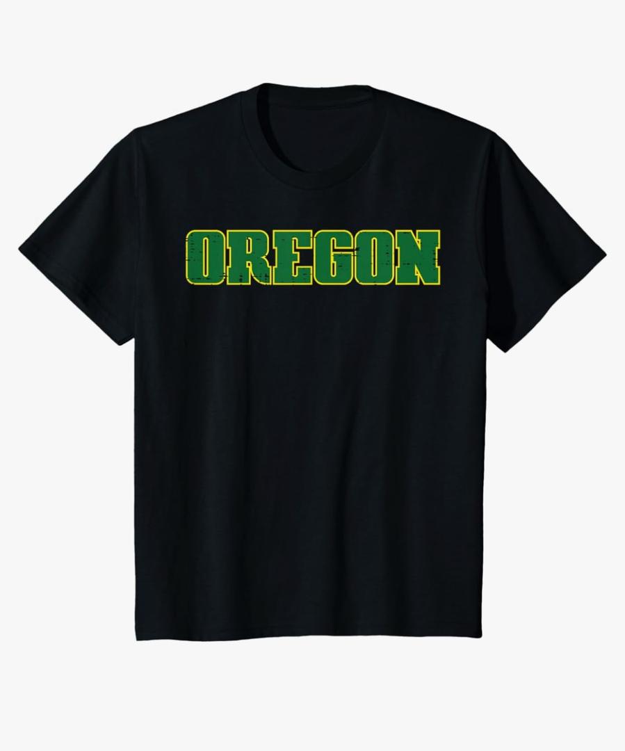 Oregon Men Kids Boys Women Girls Youth Teen T-Shirt, Small