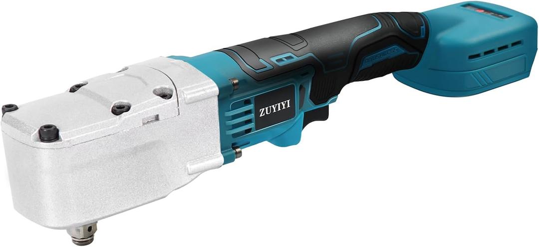 1/2" 320N.m Electric Ratchet Wrench for 18V Battery, 3500RPM High Torque Cordless Power Ratchet Driver, Right Angle Impact Wrench with Variable Speed (Battery NOT Included)