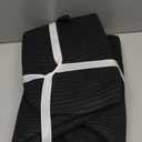 18" X 14" Large Black Basket with Lid, Cotton Rope Storage Basket for Blanket, Toy, Pillow, Towel, Living Room Bedroom Storage Bin, Wicker Woven All Black Organizing Bin with Cover