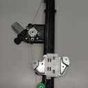 YHTAUTO Front Power Window Regulator Driver Side with 6-Pin Motor Assembly for Nissan Sentra 2013-2019 Sedan, with Express Up Or Down