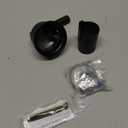 Shower Handle Replacement for Moen 2510/2520/2570/2590 Bathtub Valve, Bath Tub Trim Kit for Single Handle Set (Matte Black)