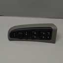 15883323 Master Driver Side Window Switch with Folding Mirror Switch for 2003-2006 Silverado Avalanche Suburban Tahoe Sierra Yukon Escalade Light Gray Bezel 15883319 15883320