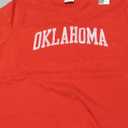 Oklahoma OK Varsity Vintage Athletic Sports Style White Text T-Shirt. Small