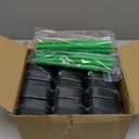 Mifoci 12 Pcs Plastic Video Game Party Cups with Straw and Lid 10oz Gamer Birthday Themed Drink Cups 7th Video Game Party Favors for Kids Toddlers Gamer Birthday Supplies (Green)