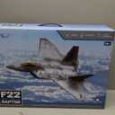 RC Planes,4 Channel F22 Raptor Remote Control Airplane with LED Light, 6-Axis Gyro, 3 Flight Modes, One-Key Aerobatic,Wingspan 360mm Fuselage 500mm,EPP Foam, RTF Suitable for Outdoors and Gift