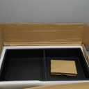 24 x 12 Inch LED Light Shower Niche Stainless Steel Niche No Tile Needed with Light Double Layer Recessed Wall Niche Insert Shower Niche Shower for Bathroom Storage(Black)