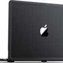 Soonjet Compatible with MacBook Air 13 inch Case M5 M4 M3 M2 2026 2025-2022, Release Model A3449 A3240 A3113 A2681, [Anti-Crack Upgrade] Hard Shell Laptop Cover for MacBook Air 13.6 inch  Space Black