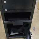 6.0 Cu ft Large Safe with Drop Slot, Anti-Theft Drop Safe Box with Quick Place Slot, Digital Keypad, Spare Keys&Smart Alarm, Heavy-duty Depository Drop Safes for Cash Business Retail Mail Church Home