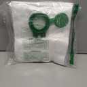 8-Pack 8120AM/ 8120ER Vacuum Bags for SEBO Airbelt D1, D4, D4 Premium Canister Vacuums Filterbox with Caps 8120AM 8120ER Vacuum Cleaner Bags 