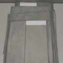 Foldable Bedding Organizer Storage Bin Window Bed Sheet Storage Container for Closet Versatile Organizer for Clothes Space-Saving Solution Grey Set of 4