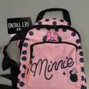 Get Trend Disney Minnie Mouse Mini Backpack for Girls Toddlers 9x7 Travel Bag Cute Bag for Daycare Trips Vacation Fashion Gifts for Girls (Pink Minnie Mouse)