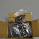 Hicarer 20 Pack Steel Window Sash Lock Casement Window Lock CTC 2", Windows Locks Security Replacement for Single/Double Hung Wood Windows(Antique Brass)