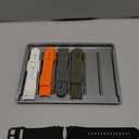 Sport Band for Samsung Galaxy Watch 7 Band 40mm 44mm,No Gap Soft Silicone Strap for Galaxy Watch 6 5 4 FE Band 40mm 44mm/Galaxy Watch 6/4 Classic 47mm 43mm 46mm 42mm/Watch 5 pro 45mm Men Women,6 Pack