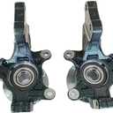 1 Pair Front Steering Knuckle & Wheel Hub Bearing Assembly Fit for 2013-2019 Nissan Versa 1.6L, for 2014-2019 Nissan Versa Note 1.6L 9530100 9530200