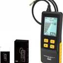 PLAYOCCAR Engine Oil Tester Gasoline & Diesel AS503 Motorcycle Engine Oil Quality Tester Kit Transmittance & Temperature Analysis Detector with 800MM High Precision Probes,2.8'' Backlit Display