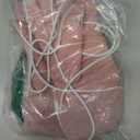 HANABASS 1 Set of Pink USB Heated Gloves for Women and Men, Rechargeable, Adjustable Temperature, Thermal Gloves for Winter Outdoor Activities, Electric Hand Warmers for Cycling and Riding