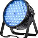 BETOPPER Stage Lights for Parties, 54x3W LED Par Light RGB, 5600Lumens DMX DJ Lights Sound Activated,Strobe Wash Lighting for Party, Wedding, Club, Concert and Festival