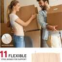 Nebility Waist Trainer for Women Zipper Corset Shapewear Tummy Control Mesh Waist Cincher Faja Body Shaper (Medium, Beige)